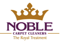 Noble Carpet Cleaners logo on the website homepage.