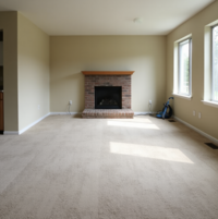 A clean, freshly maintained carpet showcasing the results of proper floor covering maintenance, highlighting the benefits of carpet cleaning equipment rental.